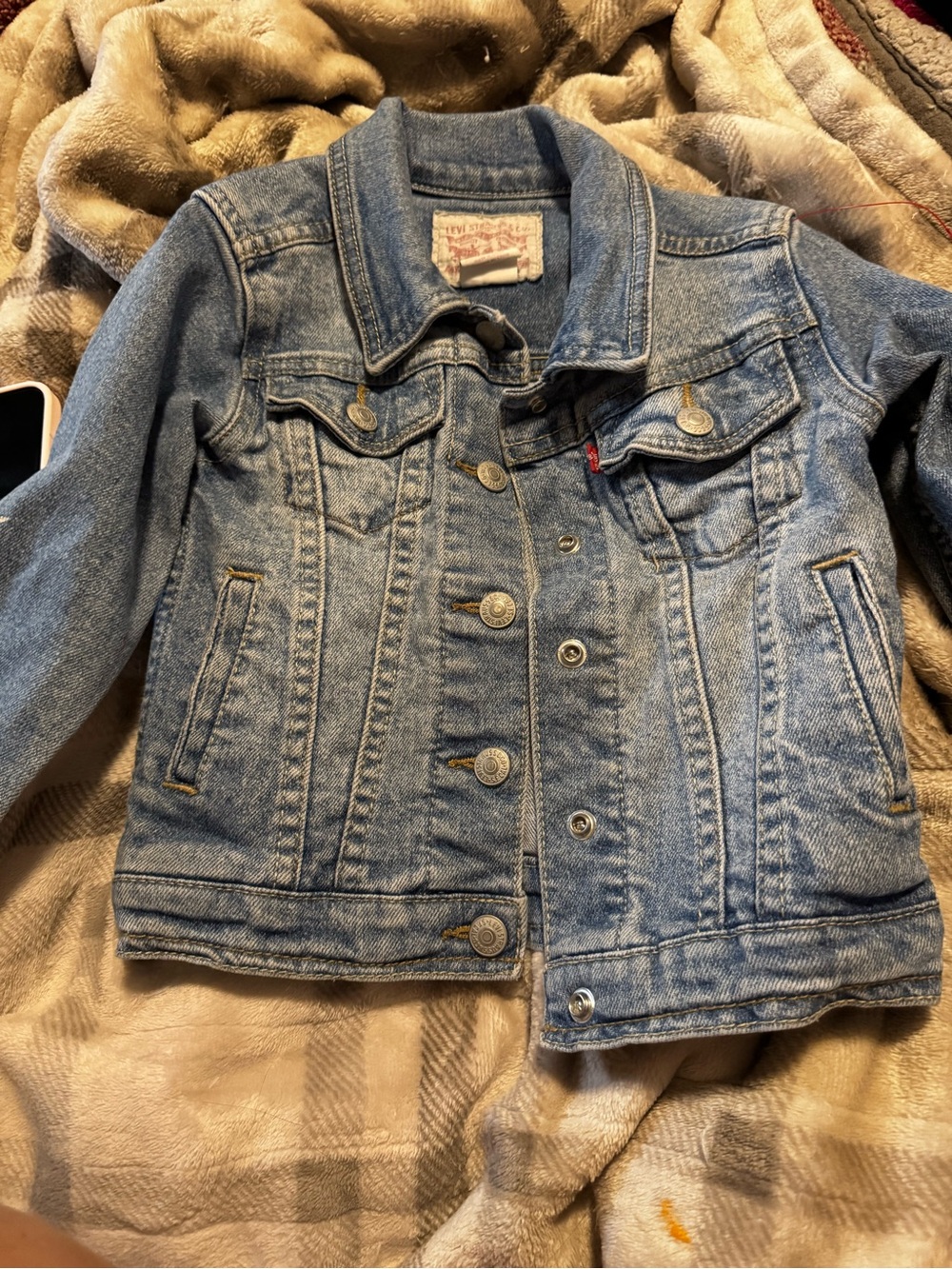 Levi's Kids Classic Light Blue Denim Trucker Jacket
